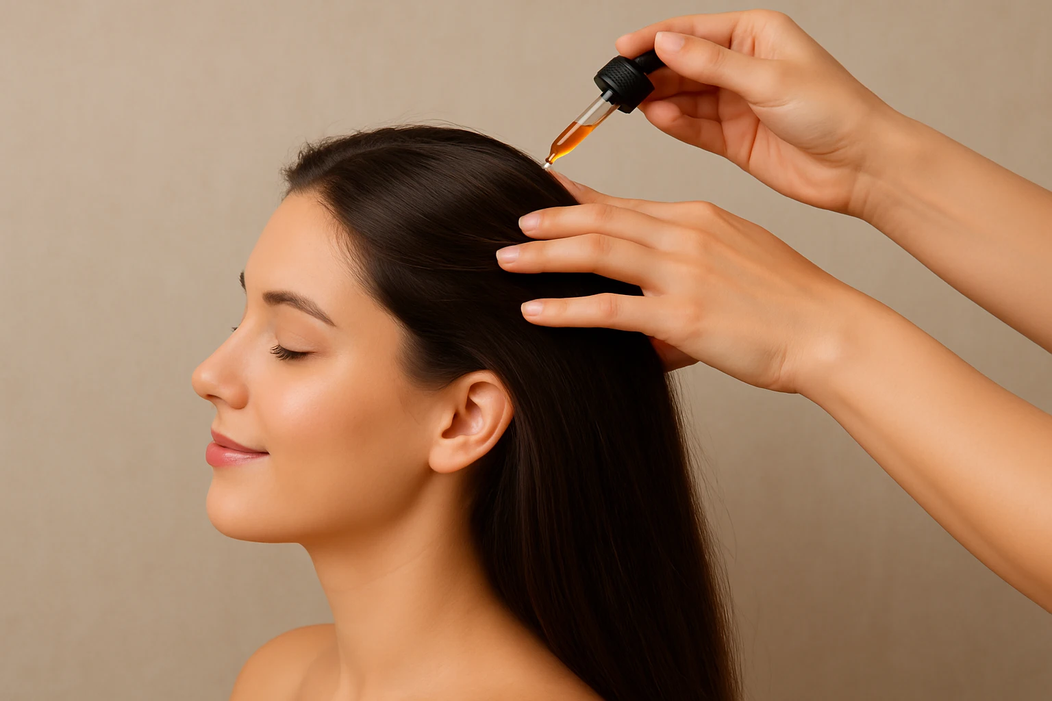 Ayurvedic Hot Oil & Steam after