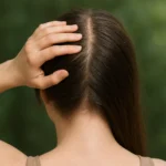 Before scalp detoxification