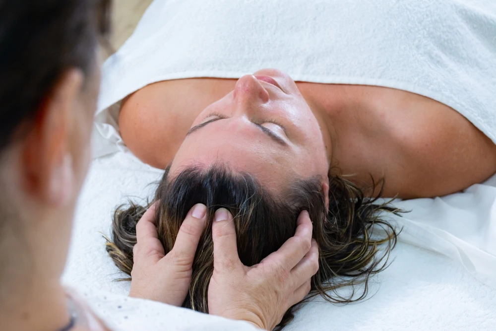 Soothing Marma Scalp Massage